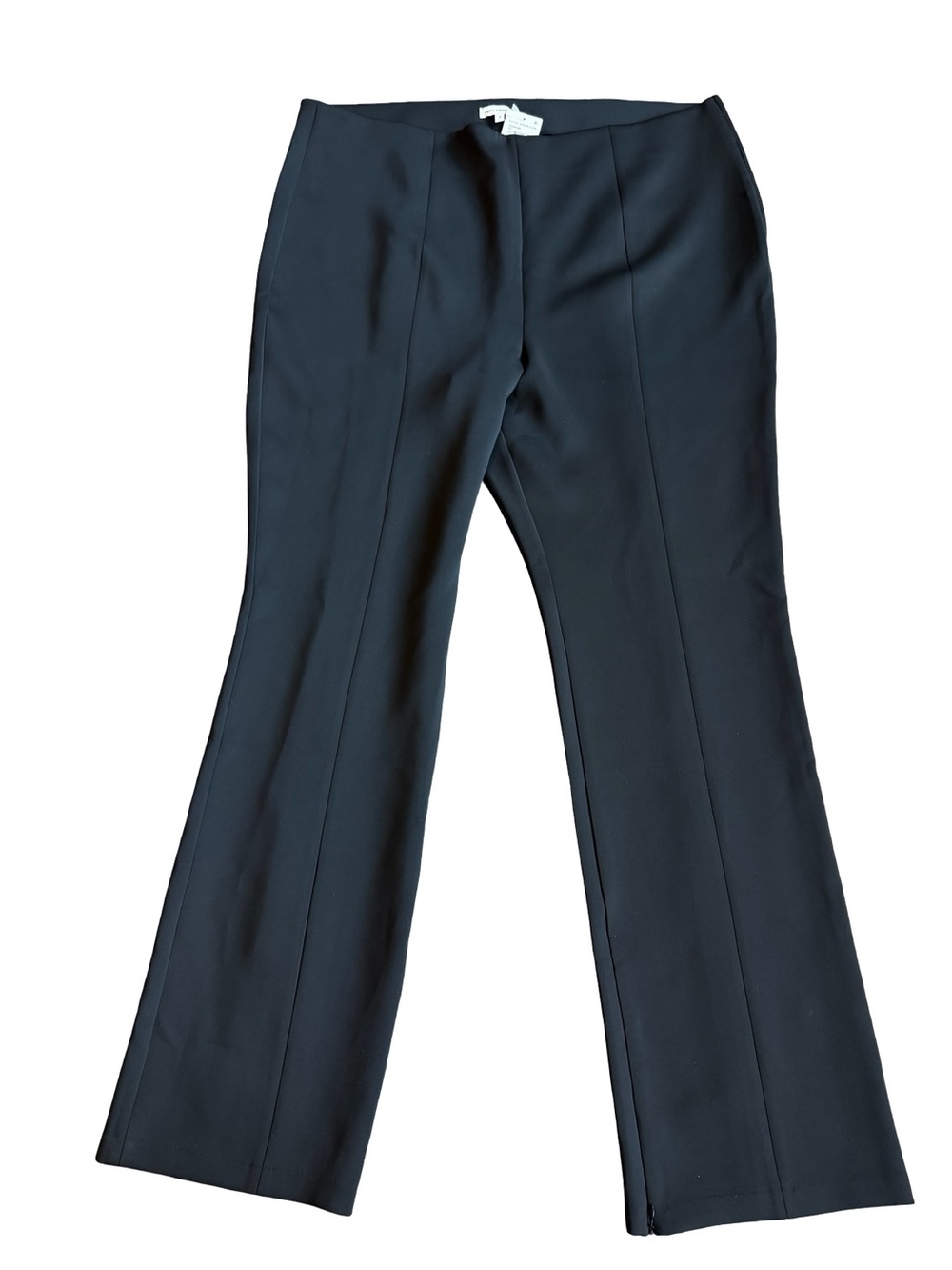 Good American Good Waist Flare Scuba Pants Slacks Black Stretch Size 7 4XL NWT